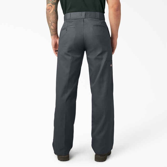 🩶👖🩶 Dickies Men's Loose Fit Double Knee Twill Work Pants - Charcoal - Size 32x32 - Picture 9 of 9